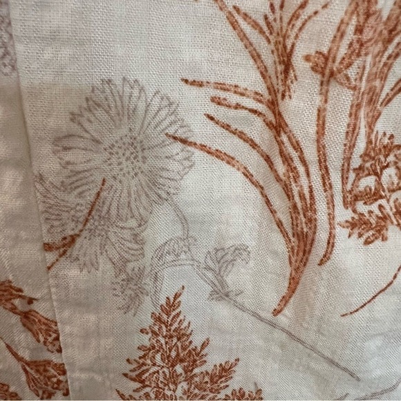 Promisa Wild Flowers Halter Mini Dress Cutout Tie Front Cotton Rayon Boho Y2K M‎ - Picture 13 of 15